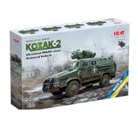 ICM 35014 1:35 'Kozak-2', Ukrainian MRAP-class Armored Vehicle (100% new molds)