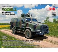 Kozak-2 Ukrainian National Guard 1:35 Plastic Model Kit ICM