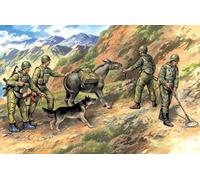 ICM 35031 1/35 Soviet Sappers (1979-1988) (4 figures - 3 soldiers, 1 sapper, don