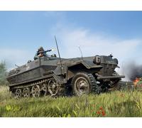 ICM 35101 SD.Kfz.251/1 Ausf.A WWII German Armoured Personnel Carrier - Modellino, Colore: Grigio