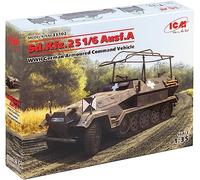 ICM 1/35 SD.KFZ.251/6 AUSF.A WWII GERMAN ARMOURED COMMAND VEHICLE