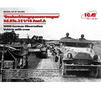 Beobachtungspanzerwagen Sd.kfz.251/18 Ausf.a WWII German Observation 1:35 Kit