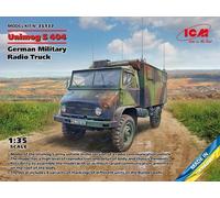 ICM 35137 - 1:3 5 Unimog S 404 German Military Radio Camion - Nuovo