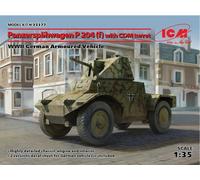 ICM 35377 1/35 Panzerspahwagen P 204 (f) with CDM turret, WWII German Armoured V