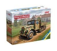 ICM 1/35 V3000S/SSM MAULTIER EINHEITSFAHRERHAUS WWII GERMAN TRUCK