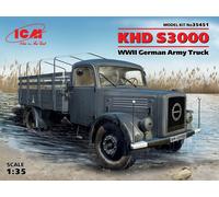 ICM 35451 1/35 KHD S3000, WWII German Army Truck (100% new molds)