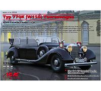 ICM 35533 - Modellino Auto d'Epoca Tipo 770K (W150) della Seconda Guerra Mondiale, Scala 1:35