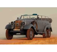 ICM 1/35 TYP G4 (KFZ.21) WWII GERMAN STAFF CAR