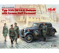 ICM 1/35 TYP 320 (W142) SALOON WITH GERMAN STAFF PERSONNEL