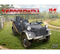 ICM 1/35 LE.GL.EINHEITZ-PKW KFZ.2 WWII GERMAN LIGHT RADIO COMMUNICATION CAR