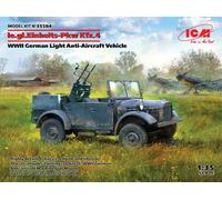 ICM 1/35 LE.GL.EINHEITZ-PKW KFZ.4 WWII GERMAN LIGHT ANTI-AIRCRAFT VEHICLE