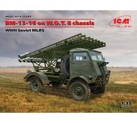 ICM 1/35 BM-13-16 ON W.O.T. 8 CHASSIS WWII SOVIET MLRS