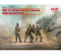 ICM 1/35 BM-13-16 ON W.O.T. 8 CHASSIS WITH SOVIET CREW