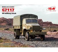 G7117, Us Military Truck 1:35 Plastic Model Kit ICM