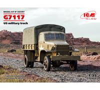 G7117, Us Military Truck 1:35 Plastic Model Kit ICM