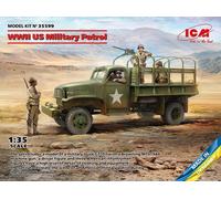ICM 35599 WWII US Military Patrol G7107 with MG M1919A4