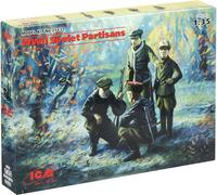ICM 35631 - 1/35 WWII sovietico partigiani Modellino in plastica Set