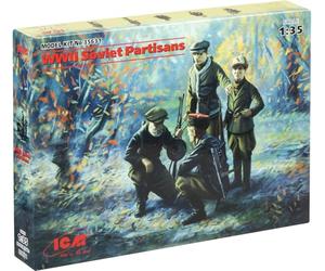 ICM 35631 - 1/35 WWII sovietico partigiani Modellino in plastica Set