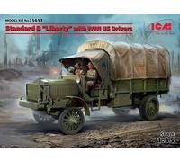 ICM 35653 1/35 Standard B "Liberty" with WWI US Drivers