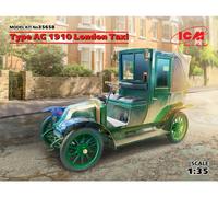 Type AG 1910 London Taxi 1:35 Plastic Model Kit 35658 ICM