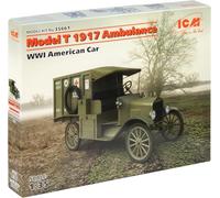 ICM 35661 1/35 Model T 1917 Ambulance, WWI American Car (100% new molds)