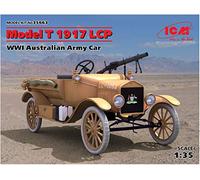 ICM 35663 - Modellino Modello T 1917 LCP, WWI Australian Army Car, Nero