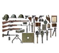 ICM 35686-1/35 WWI Armi di Fanteria Italiana e Accessori, Figurine