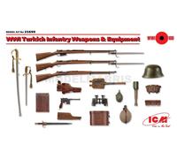 ICM 35699 1/35 WWI Turkich Infantry Weapons & Equipment (100% new molds)