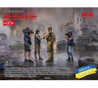 ICM JOURNALISTS IN WAR (4 FIGURES) 1:35 cod.35751