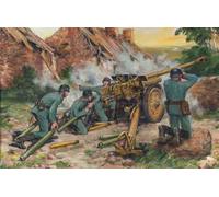 ICM 35801 1/35 7,62 cm Pak 36(r) with German Crew (4 figures)