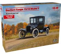 ICM 35830 1:35 Kit Auto American Car 1917 Doctors Coupe Modello T