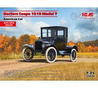 ICM 35830 1:35 Kit Auto American Car 1917 Doctors Coupe Modello T