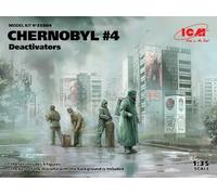 ICM 1/35 CHERNOBYL4. DEACTIVATORS (4 FIGURES)