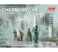 ICM 35904 Chernobyl 4 - Deactivators (4 figures) 1:35 modellismo