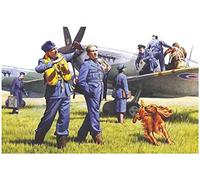 ICM 48081 - RAF Pilots und Ground Personnel, 1939-1945, colore: Nero