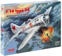 Polikarpov I-16 type 24 WWII Soviet Fighter 1:48 ICM48097 - icm modellismo