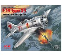 ICM 48097 - 1/48 per I-16 Type 24 Modellino in plastica Set