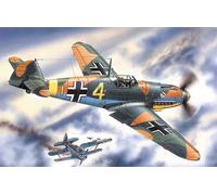 ICM 1/48 MESSERSCHMITT BF 109F-4 WWII GERMAN FIGHTER