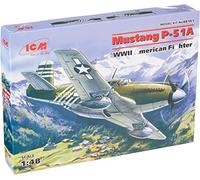 Icm 48161 - Mustang P-51 A, WWII American Fighter [Giocattolo]