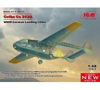 ICM 1/48 GOTHA GO 242B WWII GERMAN LANDING GLIDER (NEW MOLDS)