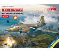 ICM Kit in plastica B-26B Marauder Bombardiere americano WWII 100% nuovi stampi 1:48