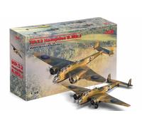 ICM 48352 - HP.52 Hampden B.Mk.I, bombardiere britannico della seconda guerra mondiale - kit modello aereo 1:48