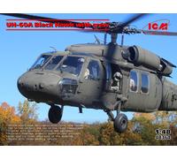 ICM 48364 - 1:48 UH-60A BLACK HAWK Con Equipaggio - Nuovo