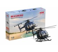 ICM 48369 - MH-6J Little Bird, elicottero delle forze speciali statunitensi - Kit modello 1/48