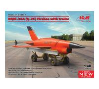 ICM 48401 MAQUETTE BQM-34A (Q-2C) FIREBEE CON RIMORCHIO (1 AEREO E RIMORCHIO)