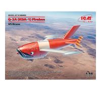 ICM 48402 MAQUETTE Q-2A (KDA-1) FIREBEE, DRONE STATUNITENSE (2 AEREI E PILONI...