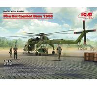 Icm 53056 - 1:3 5 - Phu Bai Combat Base 1968 - CH-54A + Figure + Campo