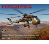 ICM 72002 1:72 Sikorsky CH-54A Tarhe Elicottero Kit M-121 Bomb - Nuovo