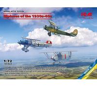 ICM 72210 1:72 Biplanes of the 1930s and 1940s (??-51A-1, Ki-10-II, U-2/Po-2VS)