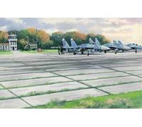 ICM 72214 MODELLO SOVIETICO PAG-14 PIASTRE DA AEROPORTO (32PCS) (362X216MM) 1/72